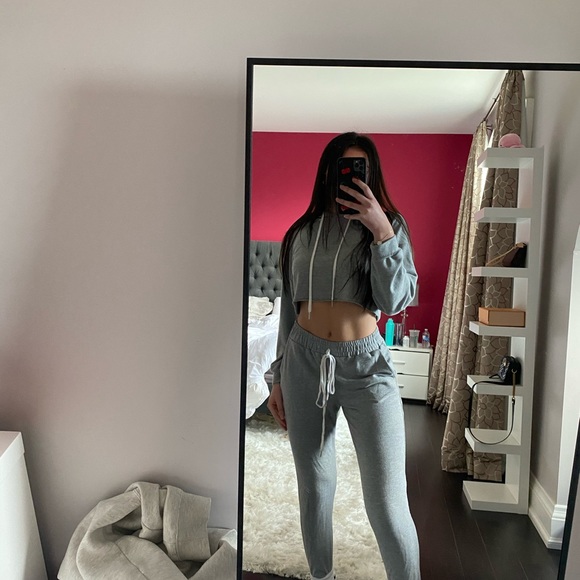 Grey Jogger Set - Picture 2 of 2